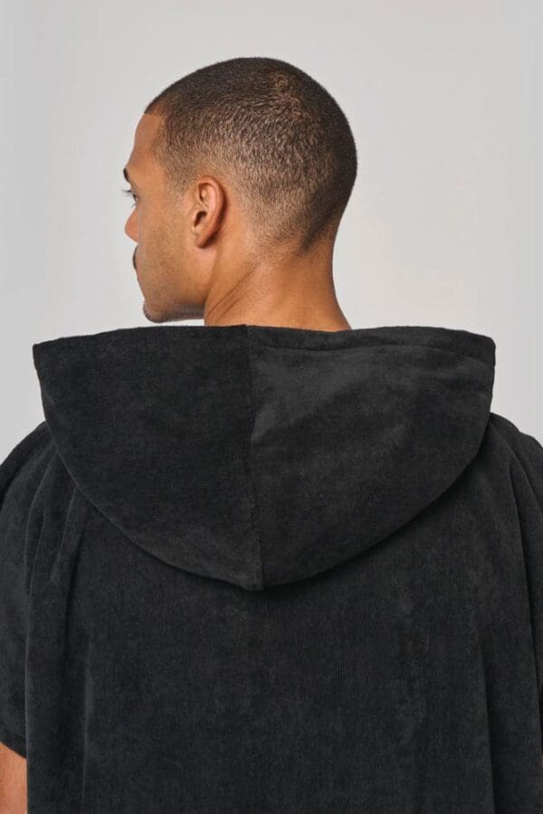 Unisex-Frottee-Poncho mit Kapuze PA581