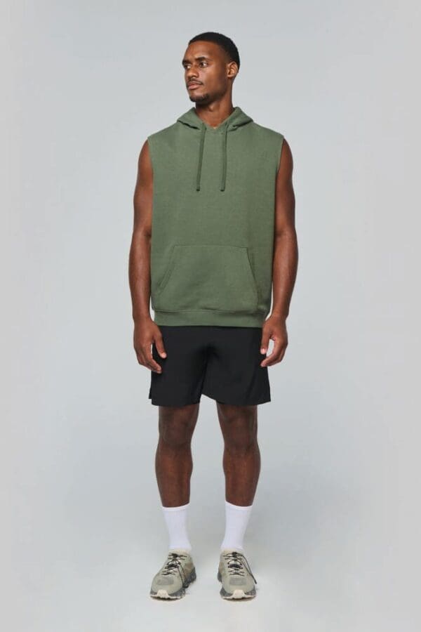 Unisex-Kapuzenpullover ohne Ärmel PA393