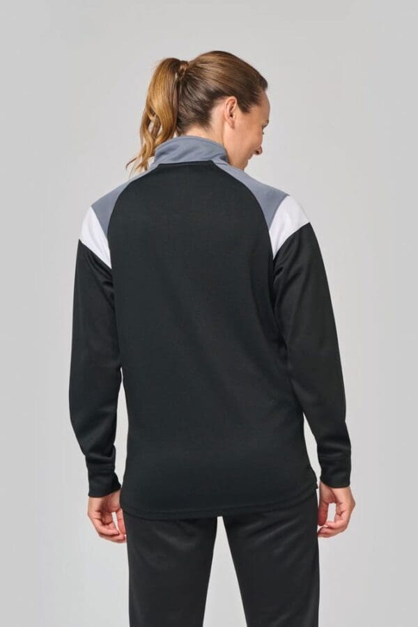 Unisex Trainings-Sweatshirt mit 1/4 Reißverschluss PA387