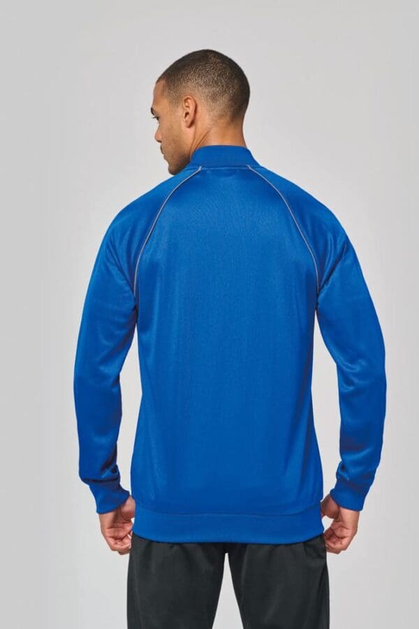 Unisex-Trainingsjacke mit Reißverschluss und Paspel PA384