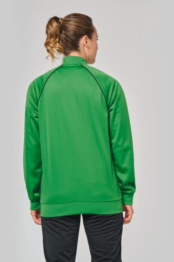 Unisex-Trainingsjacke mit Reißverschluss und Paspel PA384