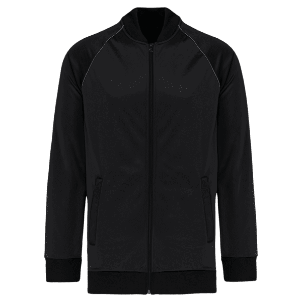 Unisex-Trainingsjacke mit Reißverschluss und Paspel PA384