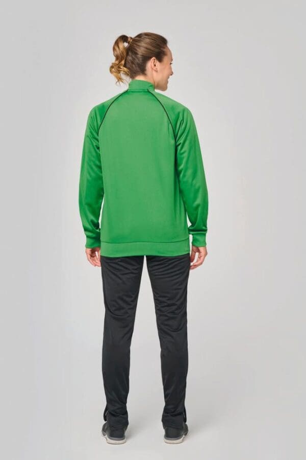 Unisex-Trainingsjacke mit Reißverschluss und Paspel PA384