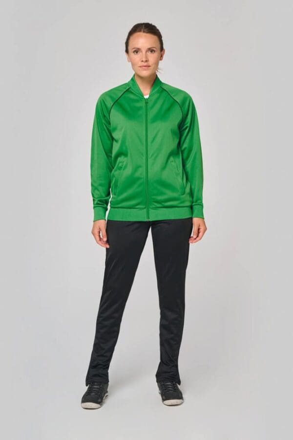 Unisex-Trainingsjacke mit Reißverschluss und Paspel PA384
