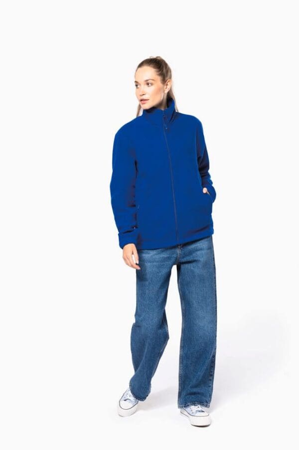 Verstellbare Fleecejacke mit elastischen Ärmelbündchen K940