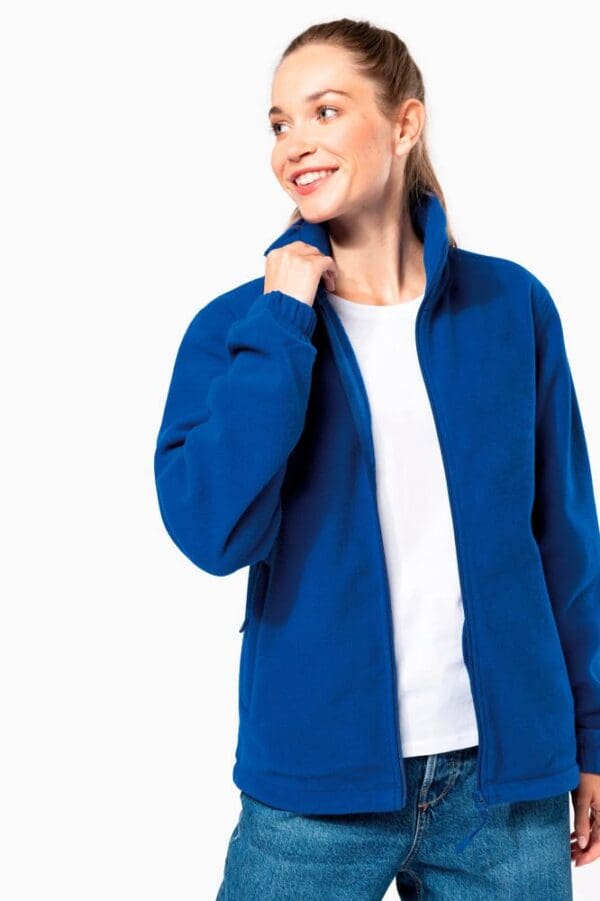 Verstellbare Fleecejacke mit elastischen Ärmelbündchen K940