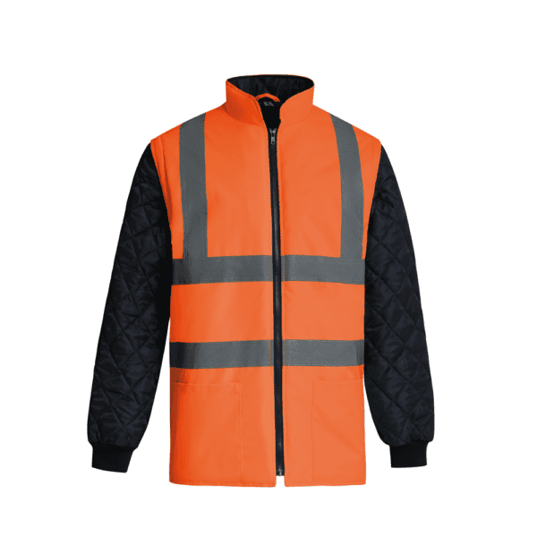Warn-Steppjacke mit abnehmbaren Ärmeln YHV008SL