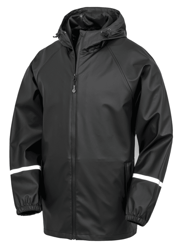 Wasserdichte Prism PU-Jacke mit reflektierenden Streifen R915X