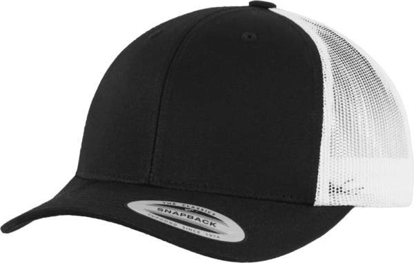 Zweifarbige Retro-Trucker-Kappe FL6606T