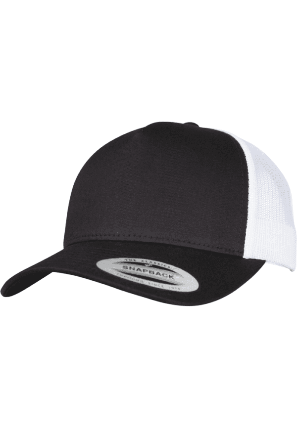 Zweifarbige Retro-Trucker-Mütze FL6506T
