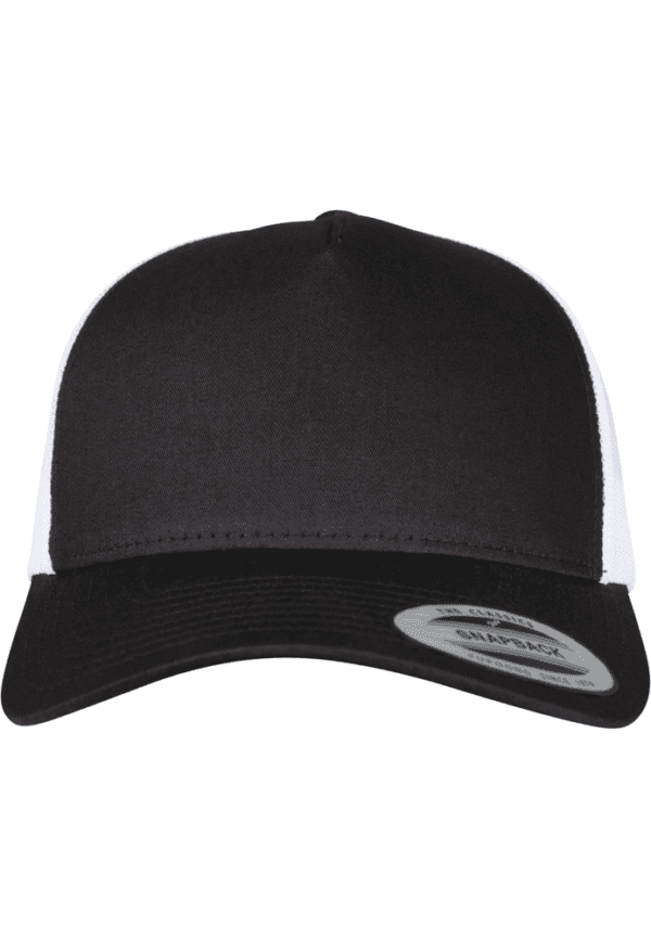 Zweifarbige Retro-Trucker-Mütze FL6506T