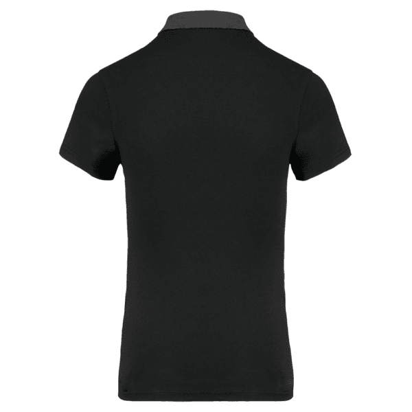 Zweifarbiges Jersey-Polohemd für Damen K261