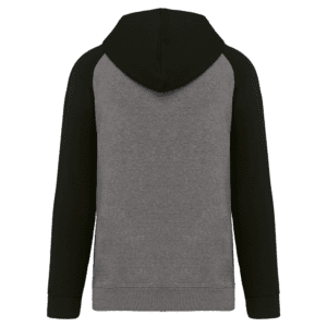 Zweifarbiges Kapuzensweatshirt für Erwachsene PA369