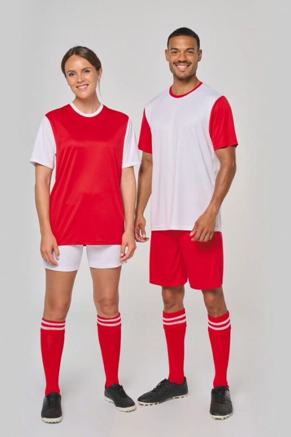 Zweifarbiges Kurzarmtrikot für Erwachsene PA4023