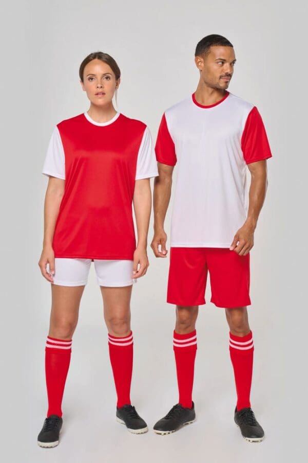 Zweifarbiges Kurzarmtrikot für Erwachsene PA4023
