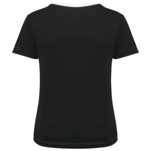Zweifarbiges umweltfreundliches Damen-Sport-T-Shirt PA4015
