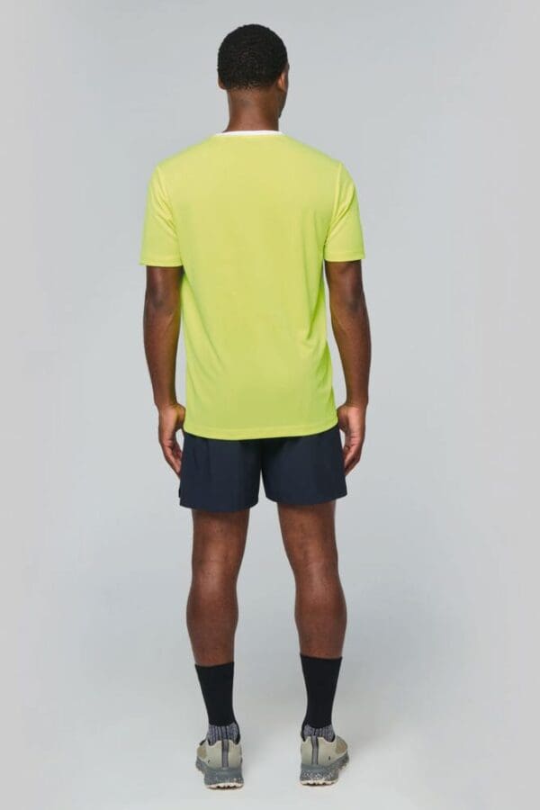 Zweifarbiges umweltfreundliches Sport-T-Shirt für Herren PA4014