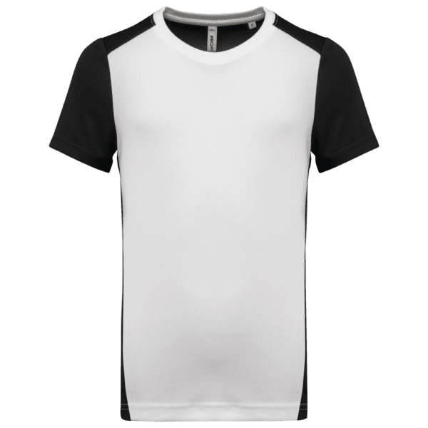 Zweifarbiges umweltfreundliches Sport-T-Shirt für Herren PA4014