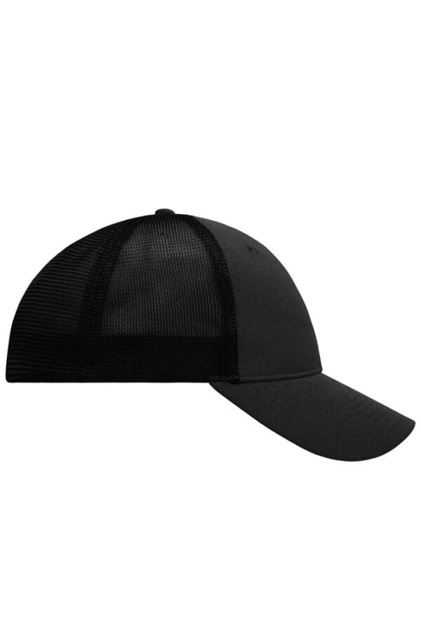 Cap 6 Panel Elastic Fit Mesh
