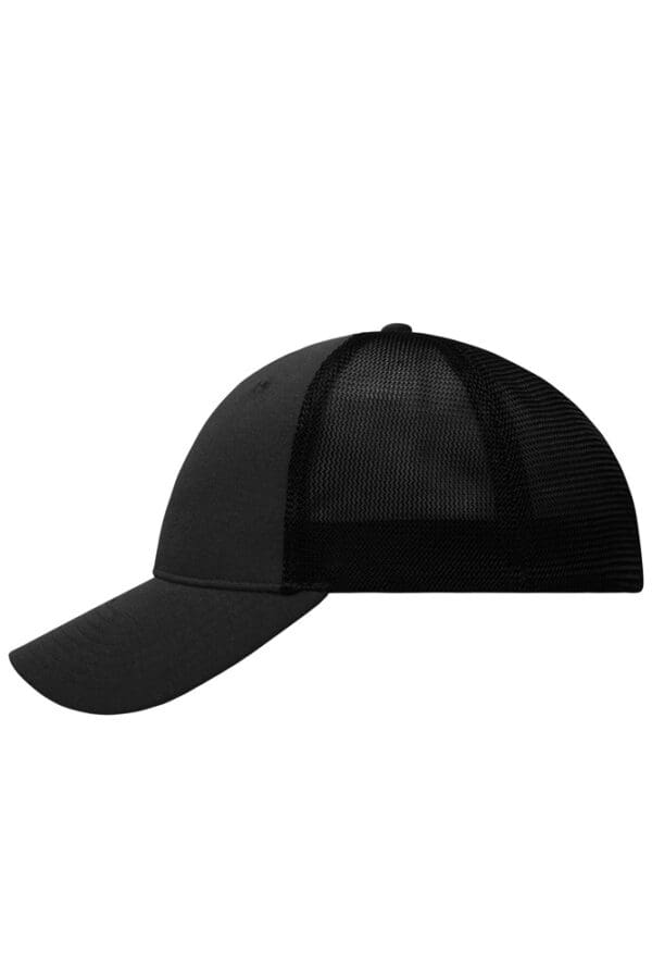 Cap 6 Panel Elastic Fit Mesh