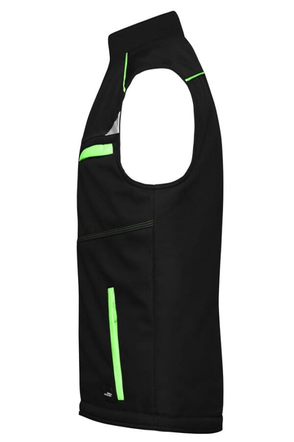Workwear Softshell Padded Vest - COLOR