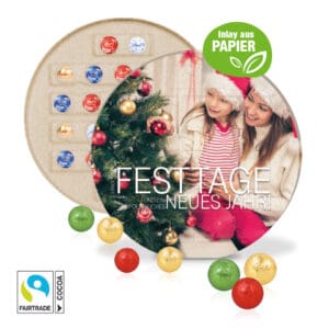 Adventskalender "Centro" mit Fairtrade® Schokolade