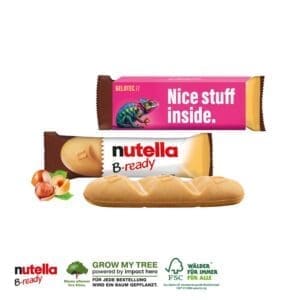 B-READY NUTELLA MIT WERBEBANDEROLE