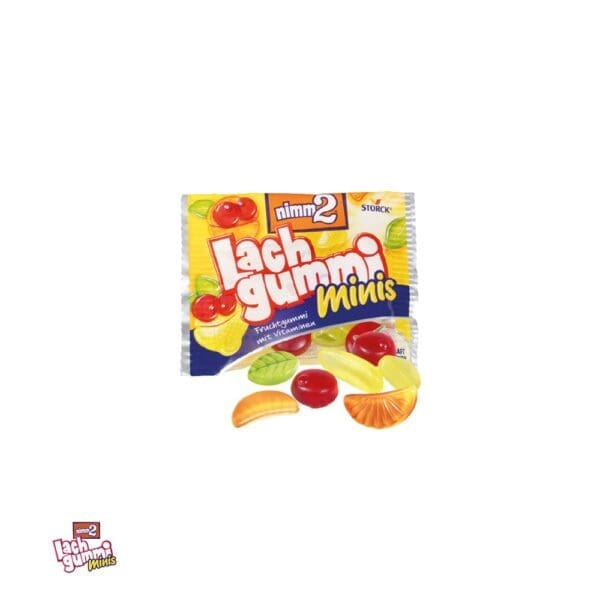 LACHGUMMI IM WERBEBRIEFCHEN
