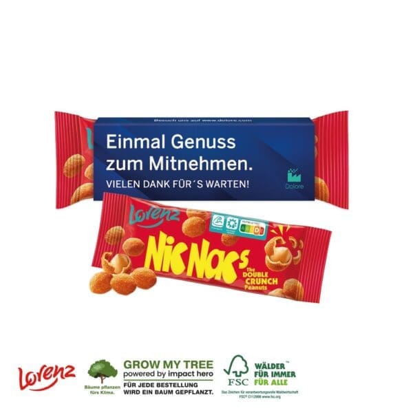 LORENZ NIC NAC´S ODER ERDNÜSSE IM WERBESCHUBER