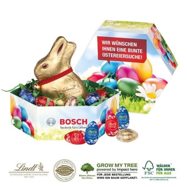OSTERNEST GROßES MIT SCHOKOLADE VON LINDT