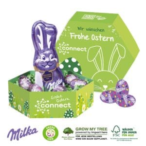 OSTERNEST GROßES MIT SCHOKOLADE VON MILKA