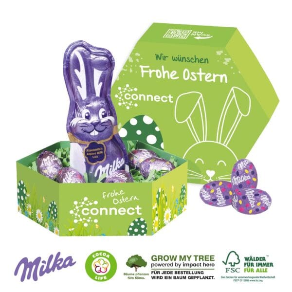 OSTERNEST GROßES MIT SCHOKOLADE VON MILKA