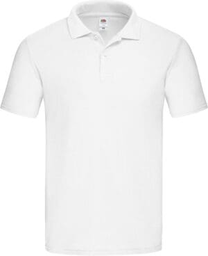 Erwachsene Weiß Polo-Shirt Original