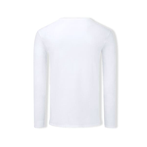 Erwachsene Weiß T-Shirt Iconic Long Sleeve T