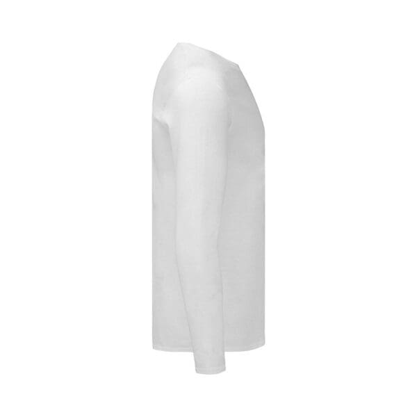 Erwachsene Weiß T-Shirt Iconic Long Sleeve T