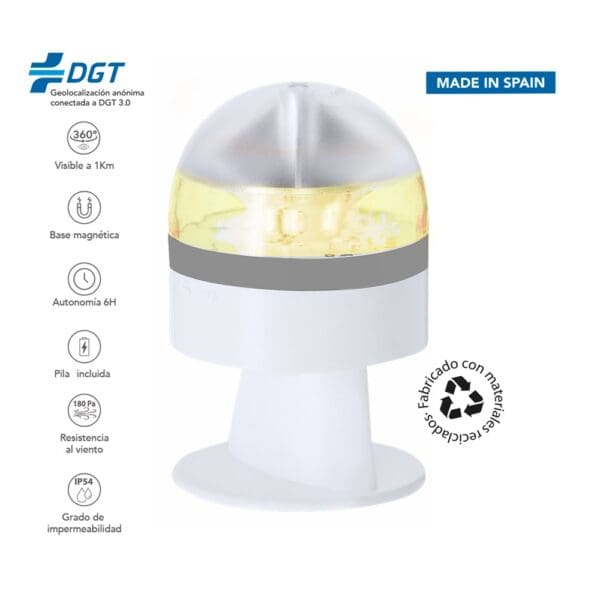 Geolokalisiert Notlicht V16 Busby