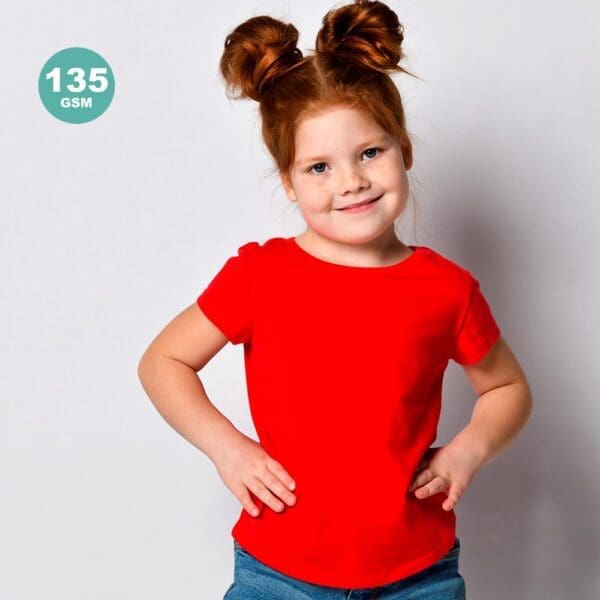 Kinder Farbe T-Shirt Hecom