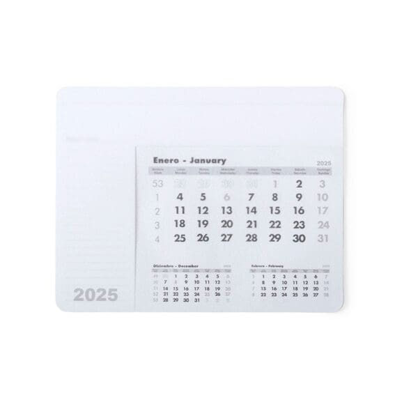 Mauspad Kalender Rendux
