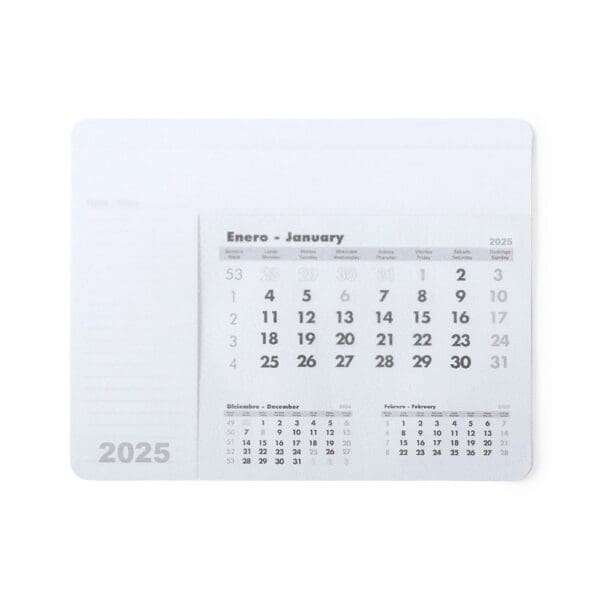 Mauspad Kalender Rendux