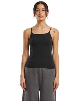Build Your Brand - Ladies Stretch Jersey Short Slim Top