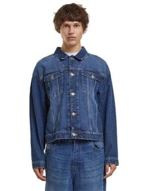 Jacket Build Your Brand - Heavy Ounce Boxy Denim