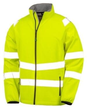 Jacket Result Genuine Recycled - Recycled Printable Safety Softshell
