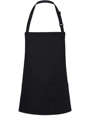 Karlowsky - Kurze Latzschürze Basic mit Schnalle und Tasche