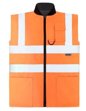 Korntex - Hi-Vis Reversible Safety Bodywarmer Ural 2-in-1