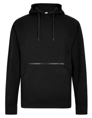 Kustom Kit - Regular Fit Pique Hoodie with Zipped Pocket