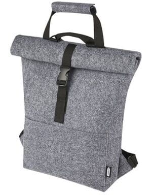 L-merch - Felt Roll-Top Bike Backpack