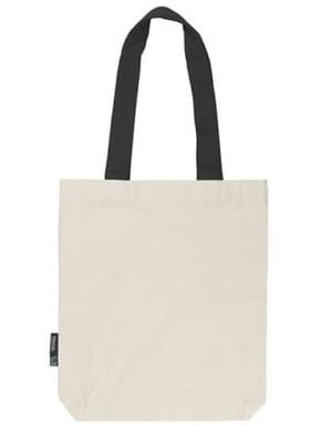 Neutral - Twill Bag With Contrast Handles