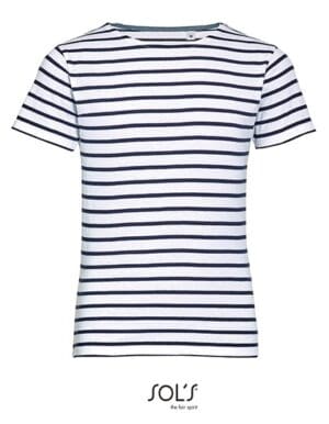 SOL´S - Kids´ Round Neck Striped T-Shirt Miles