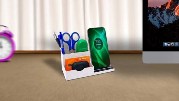 EcoCharge Desk Organizer