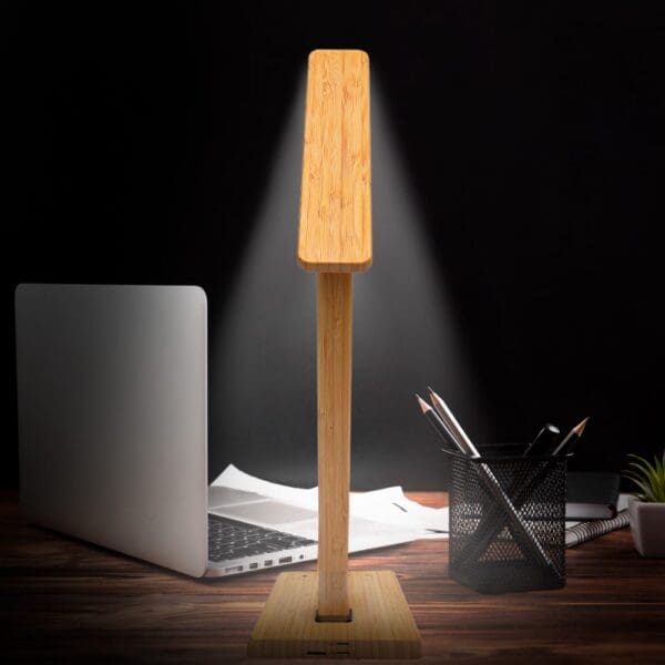Wireless Charging Lamp Bamboo